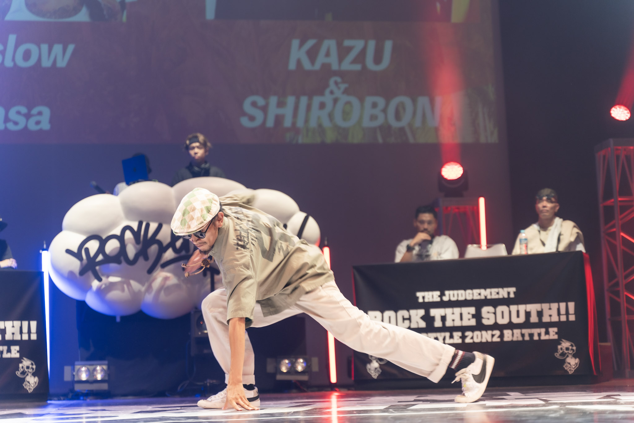 ステージで踊るSHIGE_SDS