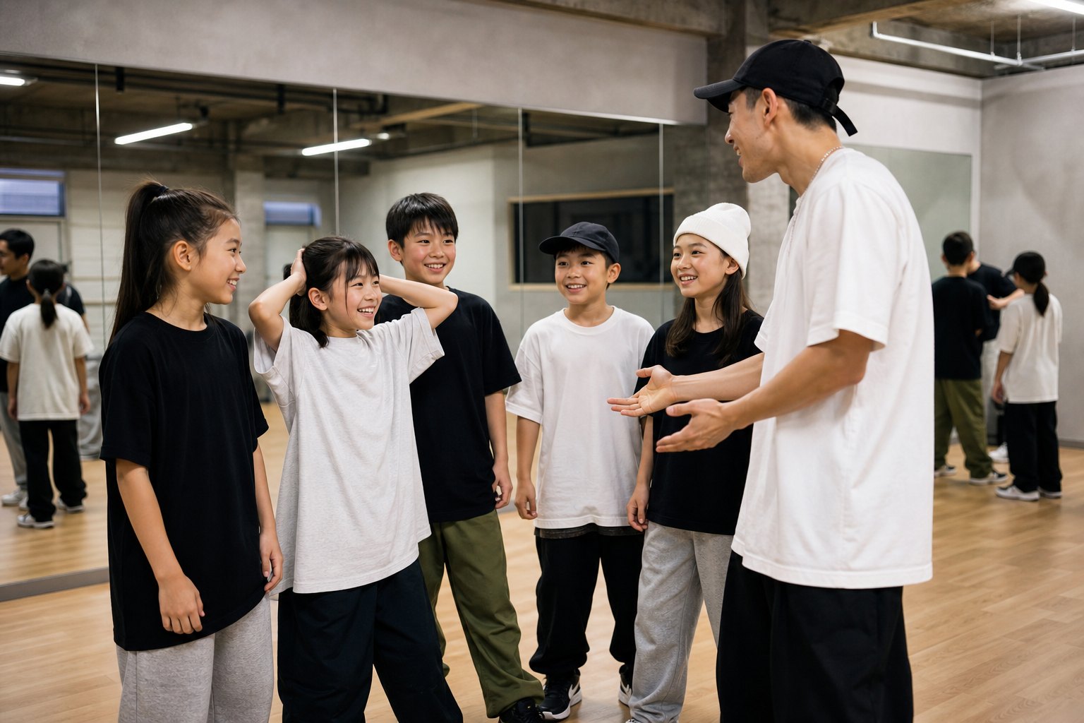 獅子会のスタジオで自分のかっこよさに気づいていく子どもたち